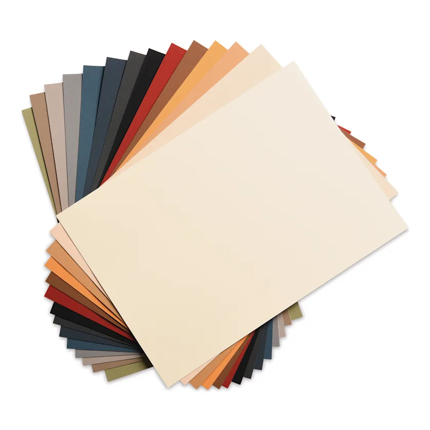 Canson Mi-Teintes Velvet - Blocco Carta Per Pastelli, 24x32 Cm, 430 G/m², 12 Fogli, Toni Freddi - Foto 13