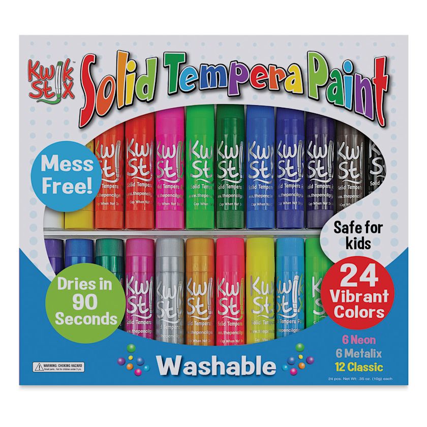 Kwik Stix Tempera Paint Sticks BLICK Art Materials