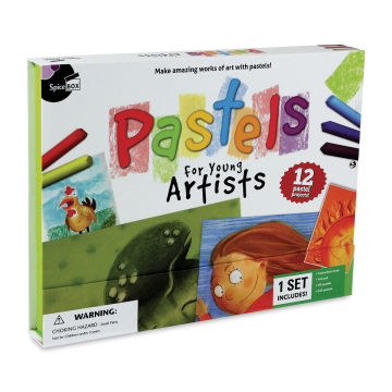 SpiceBox Pastels for Young Artists Kit (Front)