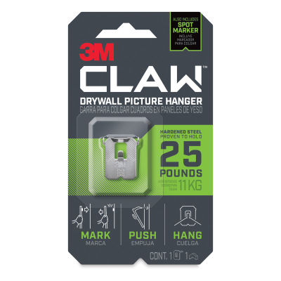 3M Claw Drywall Picture Hanger - 25 lb (In packaging)