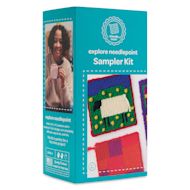 Friendly Loom Needlepoint Coaster and Bookmark Sampler Kit