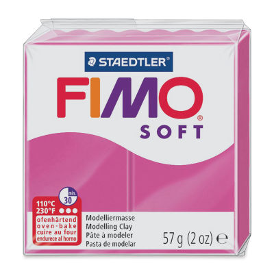 Staedtler Fimo Soft Polymer Clay - 2 oz, Raspberry