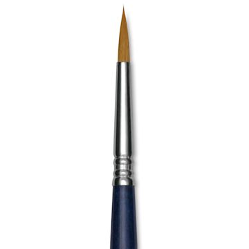 Open in modal - Escoda Chronos Brush - Short Handle, Round, Size 6, close-up