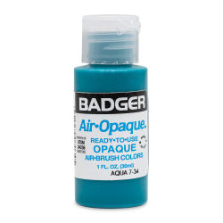 Badger Air-Opaque Airbrush Color - 1 oz, Aqua