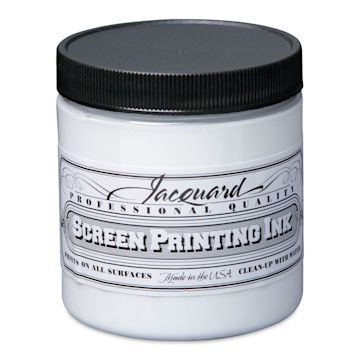 Open in modal - Jacquard Screen Printing Ink - White, 8 oz