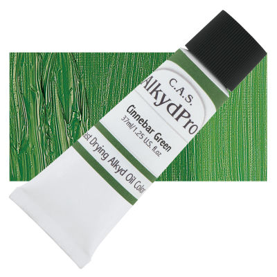 CAS AlkydPro Fast-Drying Alkyd Oil Color - Cinnebar Green, 37 ml tube