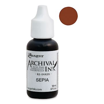 Open in modal - Ranger Archival Ink Pad Re-Inker - Sepia