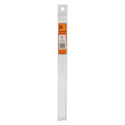 Plastruct Plastic Quarter-Round Rod - Pkg of 10, 0.08" H × 0.08" W × 10" L