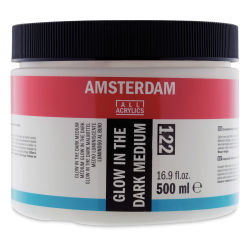 Amsterdam Acrylic Glow in the Dark Medium - 500 ml, Jar