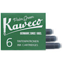 Kaweco Fountain Pen Ink Cartridges - Palm Green, Pkg of 6