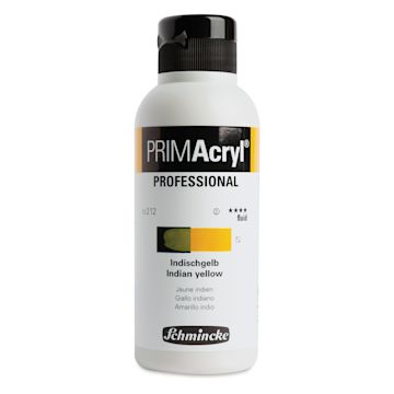 Open in modal - Schmincke Primacryl Professional Fluid Acrylic - Indian Yellow, 250 ml bottle