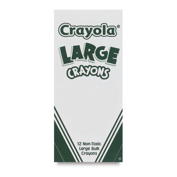 Crayola 12 Count Bulk Crayons, Black