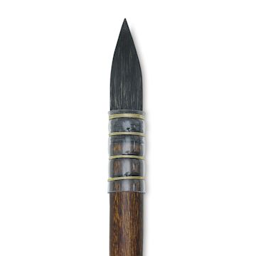 Open in modal - Princeton Neptune Synthetic Squirrel Brush - Quill, Short Handle, Size 8