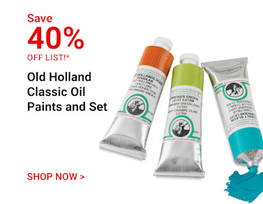 Save 40% off list. Old Holland Classic Oil Paints and Set. Shop Now.