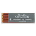 Cretacolor Lead - Sanguine Dry, Pkg of 6