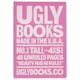 Uglybooks Perfect Bound Notebook - NO.1 Sprinkles, 5-3/4" x 4", 135 gsm, Pkg of 3, front of package
