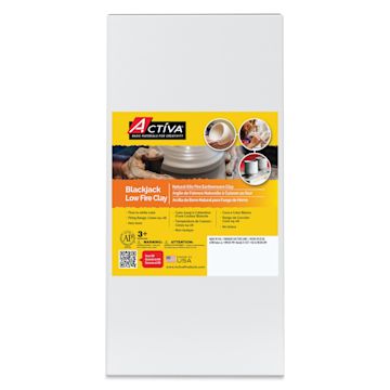 Open in modal - Activa Blackjack Earthenware Clay - 25 lb, packaging