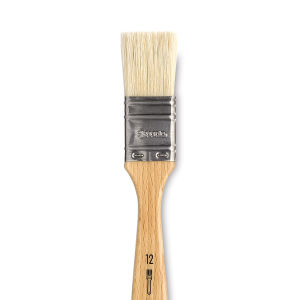 Escoda Clasico Chungking White Bristle Brush - Mottler, Size 12