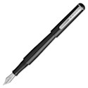 Tom Hessin Charles Collection Fountain Pen - Birmingham Noir, Calligraphy Tip
