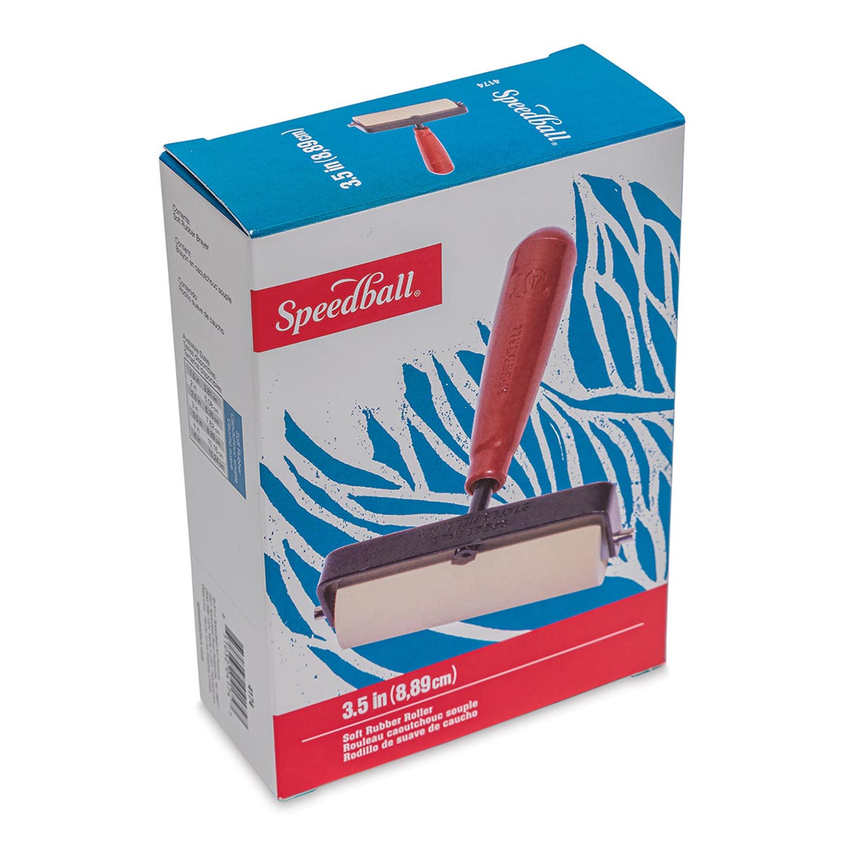 Speedball Deluxe Soft Rubber Brayer, 3-Inch