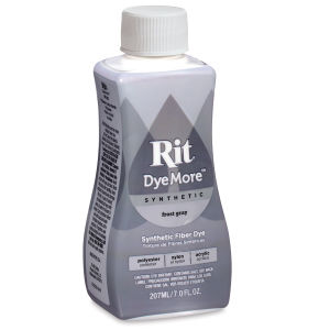 Rit DyeMore Synthetic Fiber Dye - Frost Grey, 7 oz (Bottle)