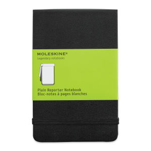 Moleskine Classic Reporter Notebook - 3-1/2" x 5-1/2", Blank, Top-Bound