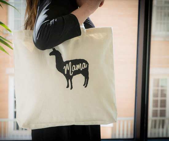 Mama Llama Screen Print - Project Idea | BLICK Art Materials