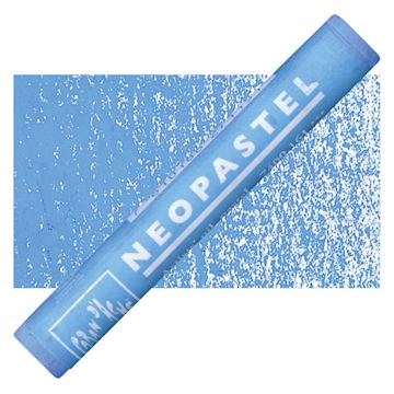 Open in modal - Caran d'Ache Neopastel - Light Blue pastel and swatch
