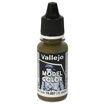 Open in modal - Vallejo Acrylic Model Color Paint - US Olive Drab, 18 ml