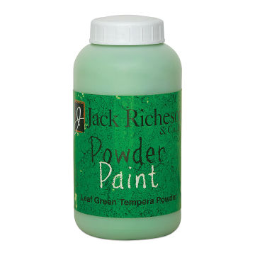 Richeson Powder Tempera Paint - Leaf Green, 1 lb jar