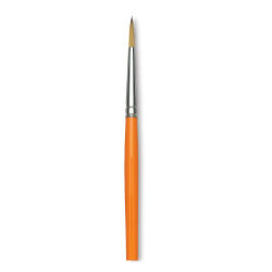 Raphael Golden Kaerell Brush - Pointed Round, Short Handle, Size 2