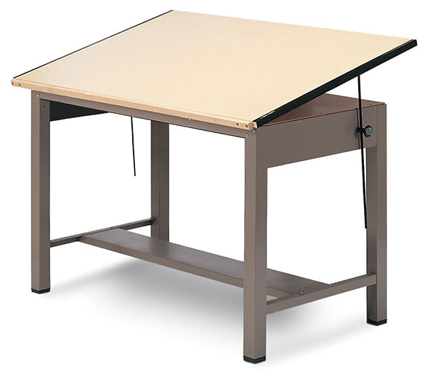 Mayline Ranger Steel Four-Post Drawing Tables | BLICK Art Materials