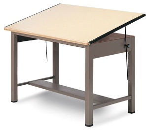 Mayline Ranger Steel Four-Post Drawing Tables