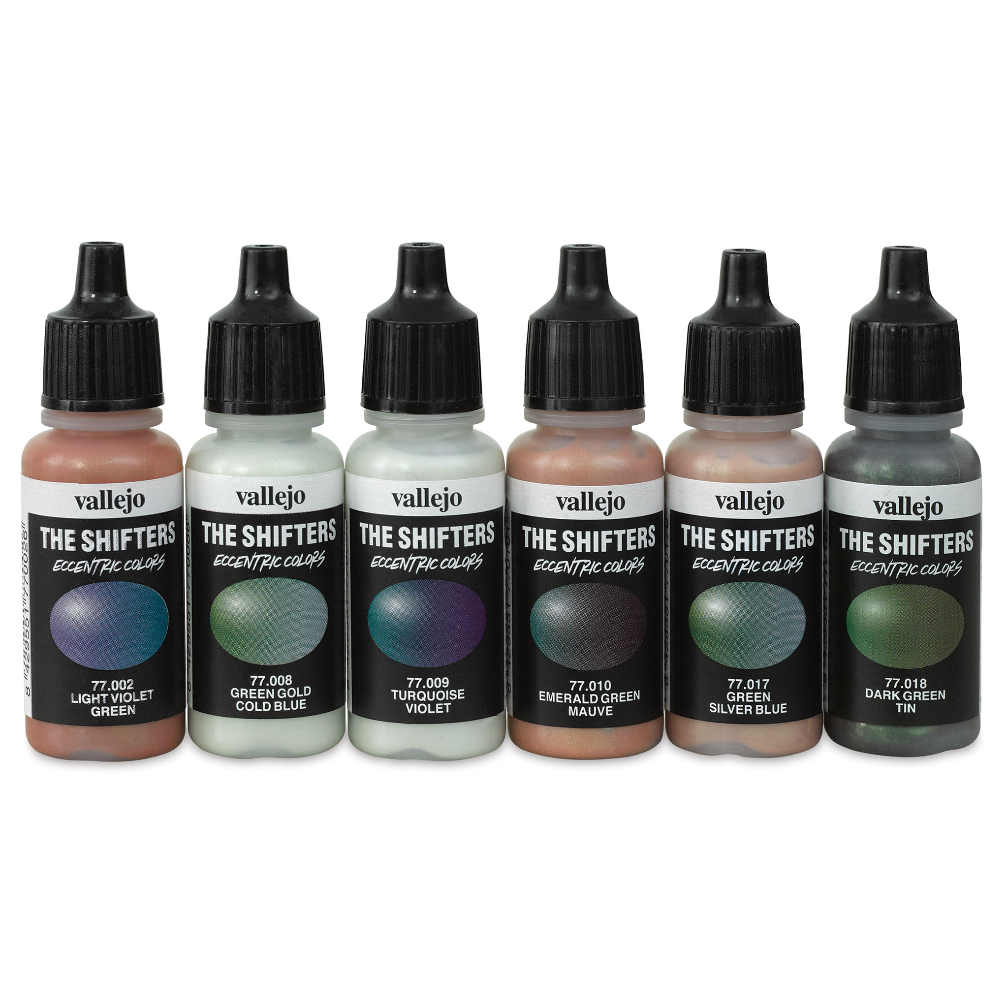 Vallejo The Shifters Eccentric Color Series Acrylic Airbrush Colors