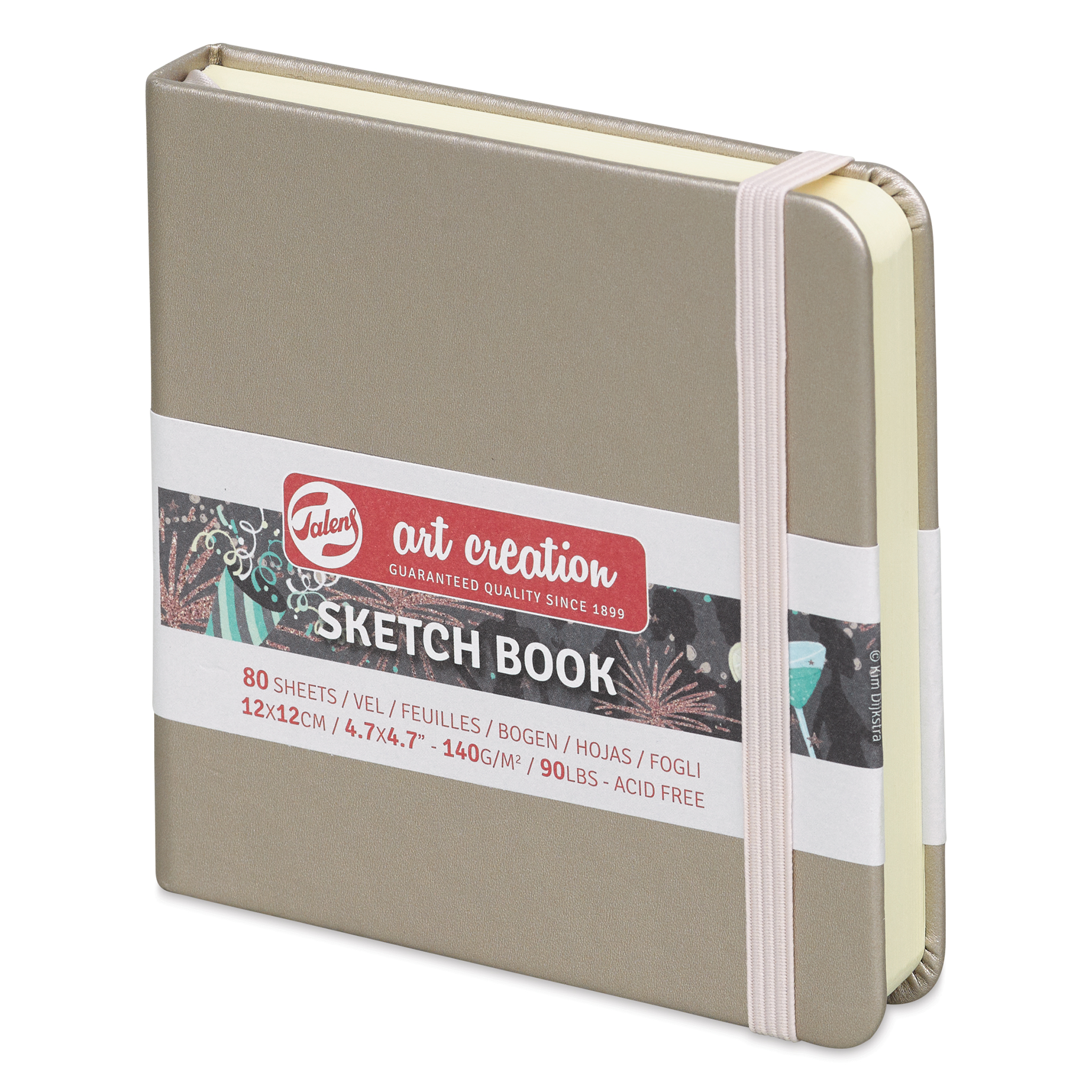 Art Creation Sketchbook Spiral 14 x 21cm 110g 80 Sheets – TALENS-AMARE
