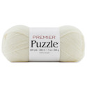 Premier Yarn Puzzle Solids Yarn - Cream, 328 yds