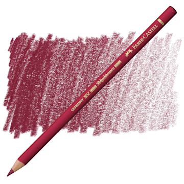 Open in modal - Faber-Castell Polychromos Pencil - Madder pencil and swatch