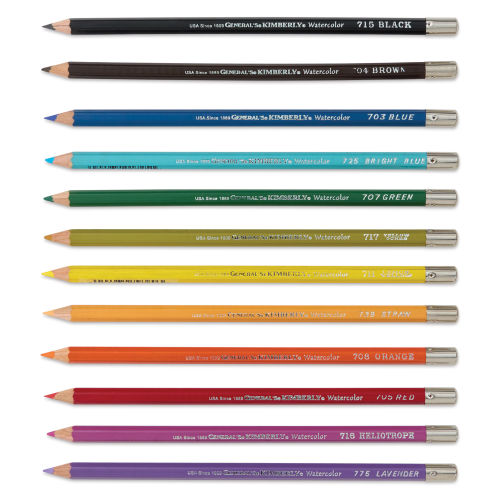Prismacolor Watercolor Pencils, Assorted Colors - 12 count