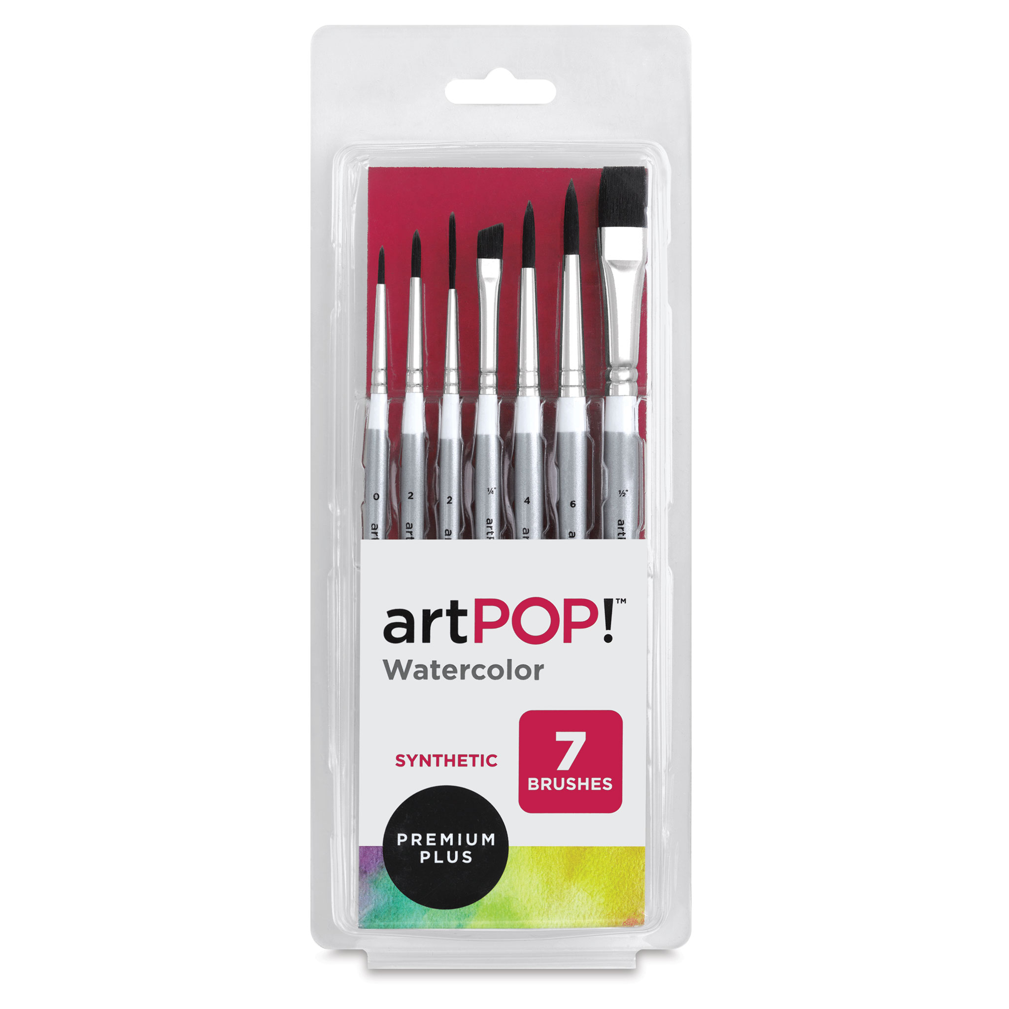 artPOP! Premium Plus Synthetic Watercolor Brush Set