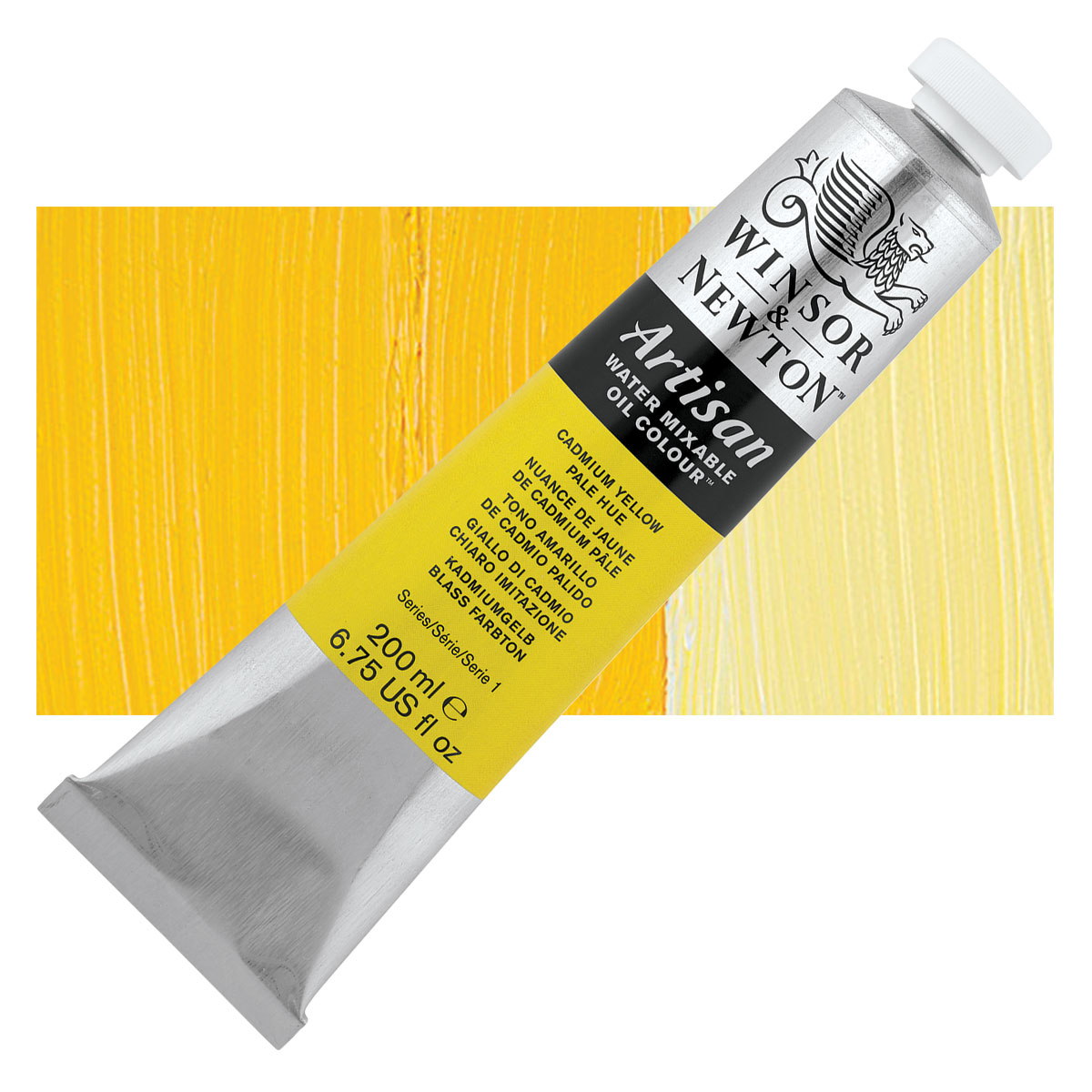 Winsor & Newton - Artisan Water Mixable Oil Colours - 200ml Tube - Cadmium Yellow Pale Hue