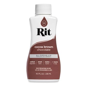 Open in modal - Rit Liquid Dye - Cocoa Brown, 8 oz