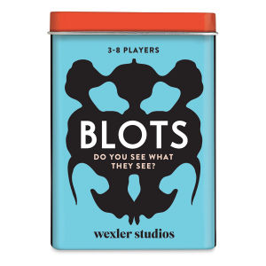 Blots Card Game (front of packaging)