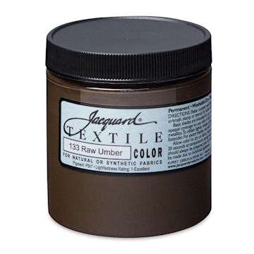 Open in modal - Jacquard Textile Color - Raw Umber, 8 oz jar