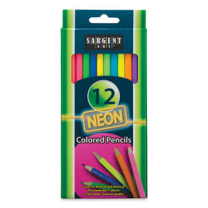 Sargent Art Neon Colored Pencils - Set of 12