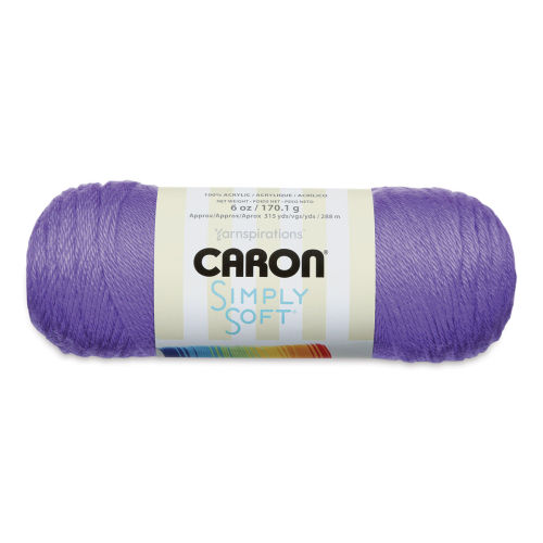 Caron Simply Soft Solids Yarn Purple