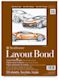 Strathmore 400 Series Layout Bond Pad - Front of 9" x 12" pad