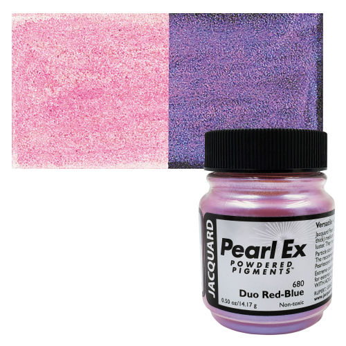 Jacquard Pearl-Ex Pigment - 0.50 oz, Duo Red-Blue