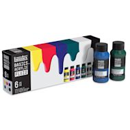 Liquitex Basics Acrylic Fluid Paints and Sets