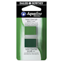 Daler-Rowney Aquafine Watercolors - Set of 2,  Hooker's Green Light and Hooker's Green Dark, Half Pan