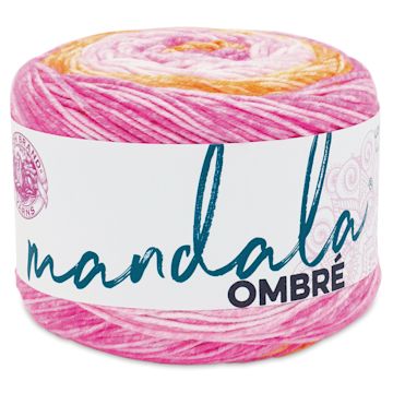 Open in modal - Lion Brand Mandala Ombre Yarn - Serene, 344 yards